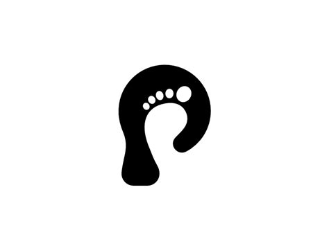 P Foot Logo By Marian Voicu On Dribbble