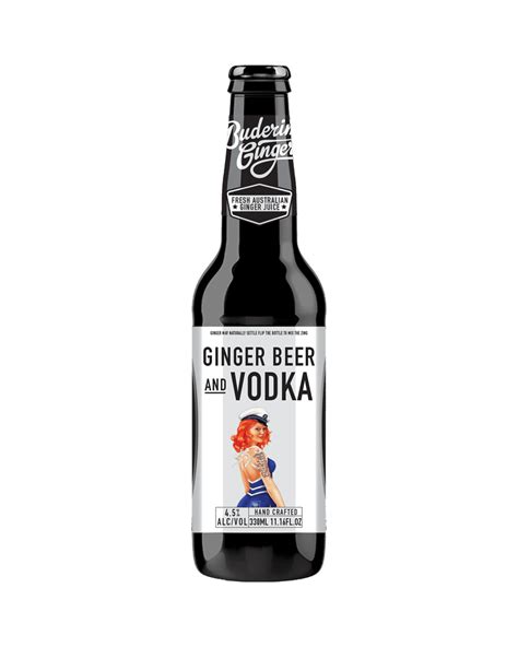 Buderim Ginger Beer Vodka Bottles Ml Boozy