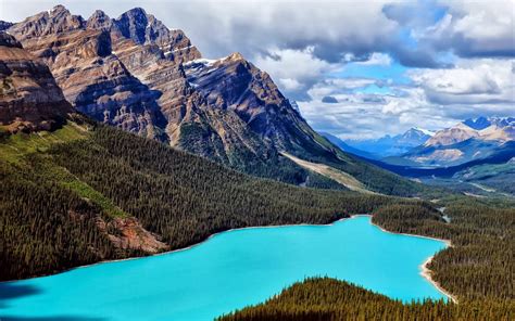Increíble Lago Azul En Canadá My Pictures World