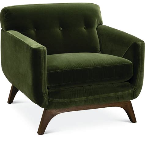 Start with the chair frame, then select a fabric in a color or pattern. Mid Century Modern Olive Green Chair - Falkirk in 2020 ...