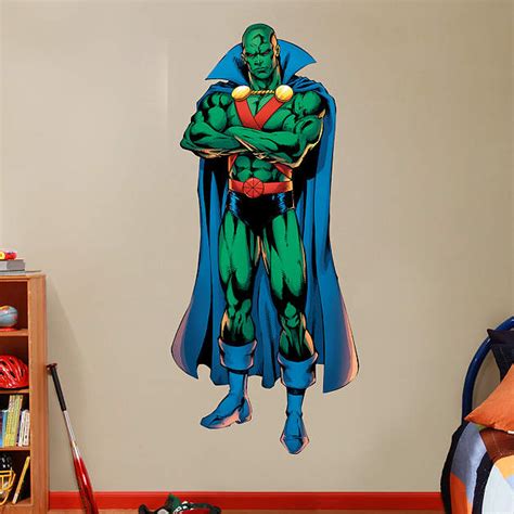 Martian Manhunter Wall Decal Shop Fathead® For Justice League Decor