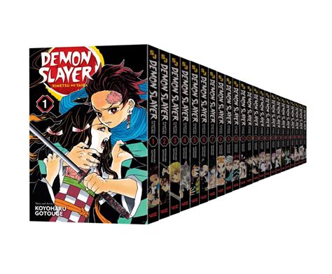 Demon Slayer Kimetsu No Yaiba Box Set V1 23 Impact Comics