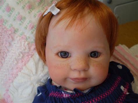 Pretty Reborn Doll With Red Hair And Freckles Reborn Babies Reborn
