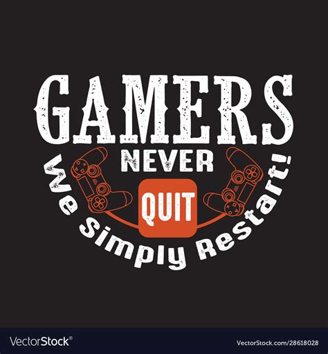 Slogan Gamers Ilustrasi