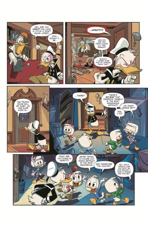 Comiclist Previews Ducktales Silence And Science 1