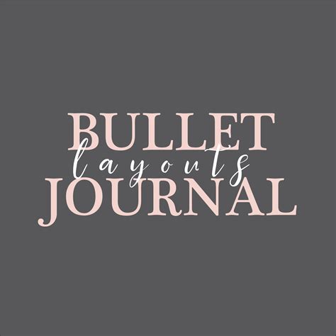 Bullet Journal layouts in 2020 | Bullet journal layout, Planner bullet ...