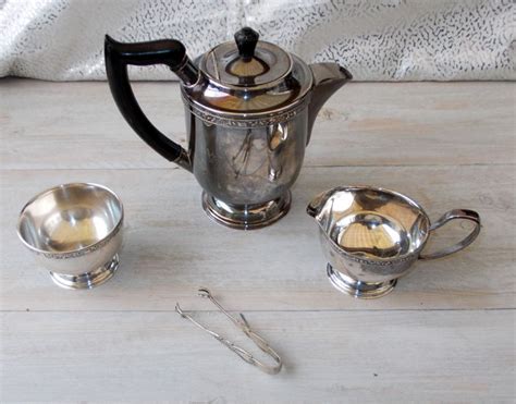 Vintage Silver Plated Tea Set By Viners Of Sheffield England Catawiki