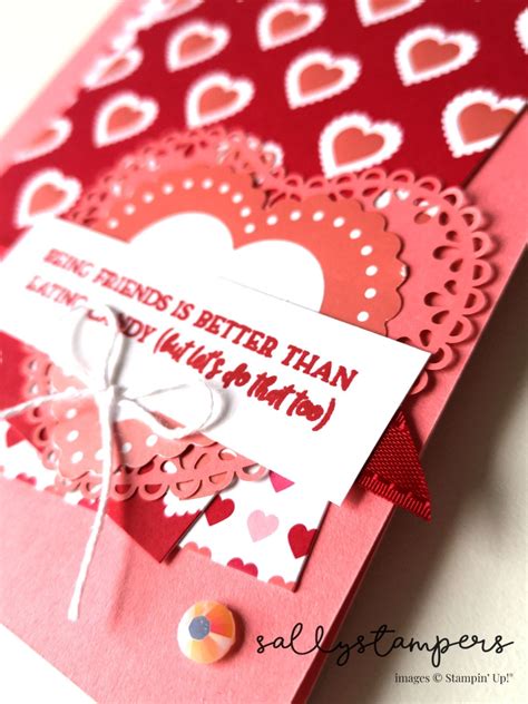 From My Heart Suite 3 Sallystampers Valentines Cards Stampin Up