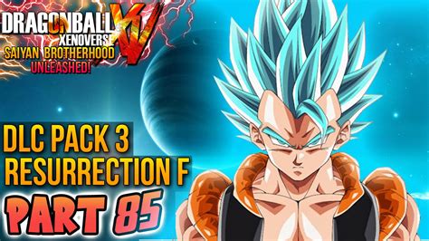 · since dragon ball xenoverse 3 has yet to be officially announced, there's no indication of a release date either. Dragon Ball Xenoverse - Part 85 - DLC Pack 3 "RESURRECTION F" - (DBZ Xenoverse Playthrough ...