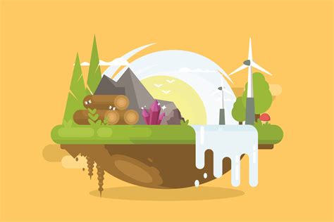 Natural Resources Illustration 173286 Vector Art At Vecteezy