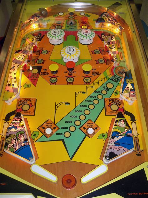 Expressway Playfield For The Expressway Pinball Machine Flickr