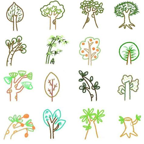 Cách Vẽ 100 Loài Cây Cối Hoa Lá Siêu đơn Giản Nấm