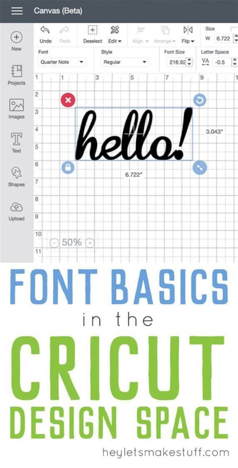 How To Use Fonts And Text In Cricut Design Space Cricut Tutorials