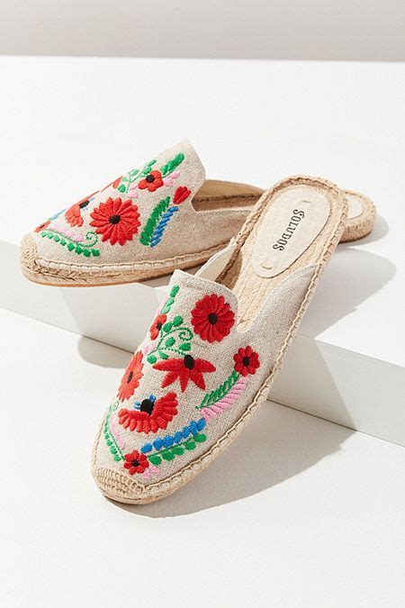 Soludos Ibiza Embroidered Floral Mule Soludos Women Shoes Soludos Shoes