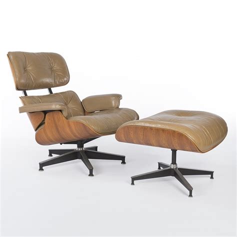 The eames lounge and ottoman, introduced by herman miller in 1956, remains a touchstone of american style. Eames Lounge Chair & Ottoman by Charles & Ray Eames for ...