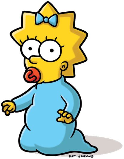 Maggie Simpson Png Png Image Collection