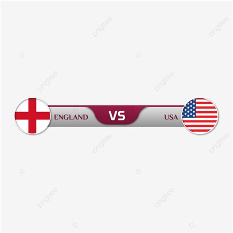 England Vs Usa Football Match England Vs Usa Football Match Fifa World Cup PNG And Vector