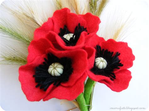 Cool Creativity — Diy Beautiful Felt Poppy Flower