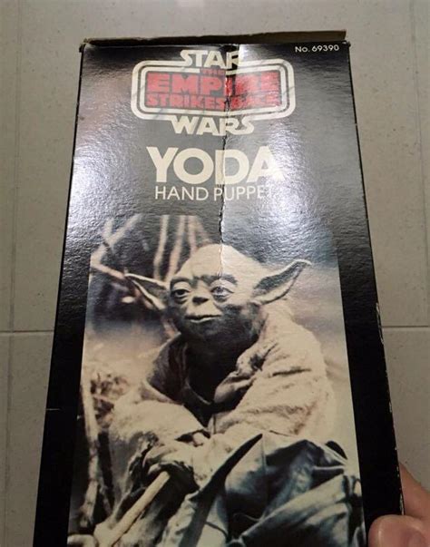 Star Wars Vintage 1980 Esb Yoda Hand Puppet Original Mib Hobbies