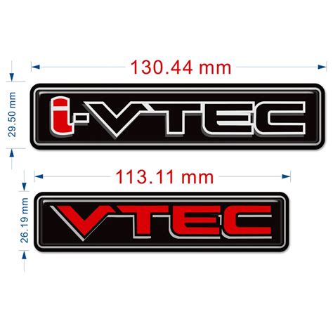 Vtec I Vtec Sticker Voor Honda Civic Accord Odyssey Spirior Crv Suv I