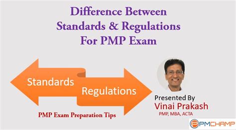 Difference Between Standards And Regulations For Pmp Exam Pmchamp