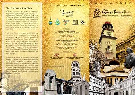 Penang Heritage Brochure By Man Theerasilp Issuu