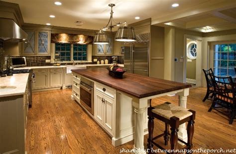 A kitchen island can present a bit of a challenge if you have small children. 10 Beautiful Dream Kitchens: Cottage, French Country and ...