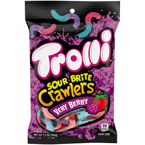 Trolli Sour Brite Crawlers Very Berry Gummi Candy Pick Up In Store