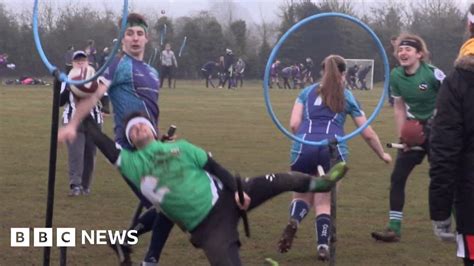 Quidditch Best Seekers Chasers Beaters Compete In British Cup Bbc News