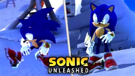 Sonic Unleashed Original Sa2 Sonic In Cool Edge Mod Day Stages