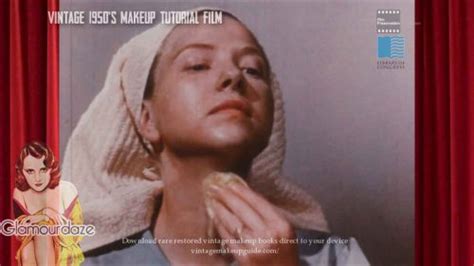 Vintage 1950s Makeup Tutorial Film Glamourdaze