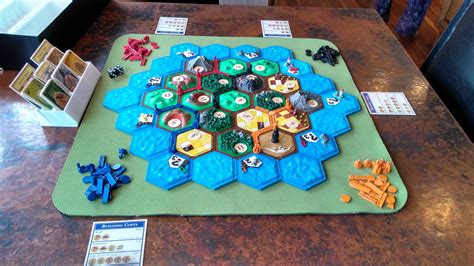 3d Printed Settlers Of Catan For My Brother For Christmas Boardgames