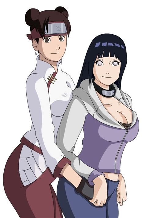 Tenten E Hinata By Lrslink Naruto Friends And Foe Pinterest Hinata Naruto And Naruto Girls