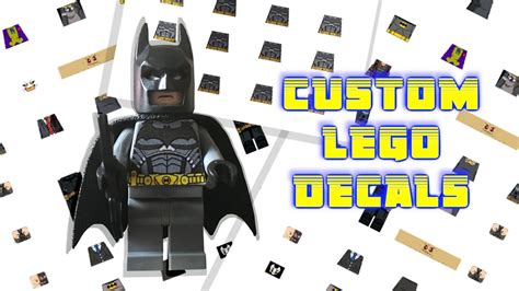 Lego Batman Dark Knight Decals