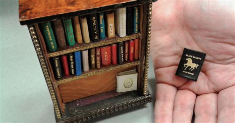 Tiny Books At University Of Iowa Volumes Smaller Than An Inch