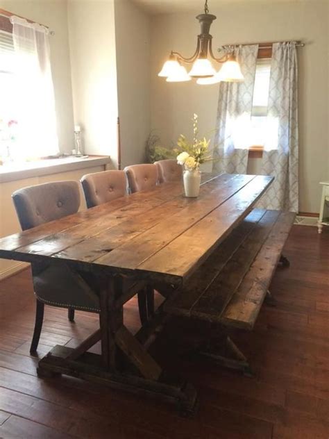 Check out our farmhouse dining table selection for the very best in unique or custom, handmade pieces from our kitchen & dining tables shops. Farmhouse Table Farm Table Long Farmhouse Table Rustic ...