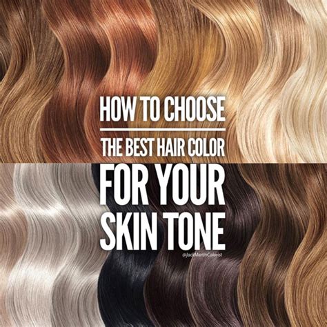 Skin Tone Hair Color Chart
