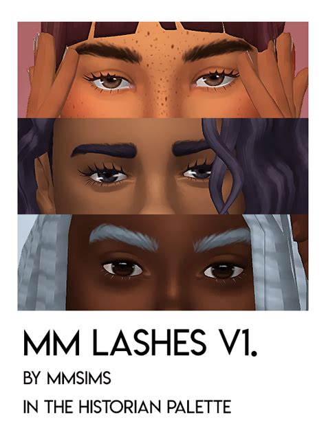 Sims 4 Eyelash Maxis Match V1 Micat Game