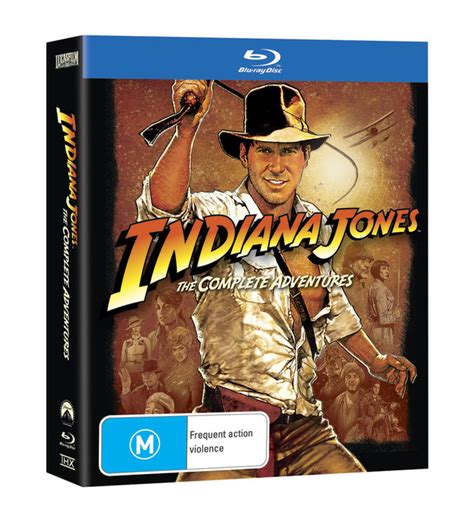 Indiana Jones Complete Adventures Box Set Blu Ray Buy Now At