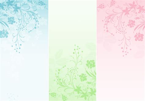 Pastel Floral Banner Pack Free Photoshop Brushes At Brusheezy