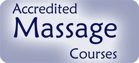 partnership with accredited massage courses rehab my patient
