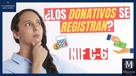 Nif C Registro Contable De Donativos Donativos