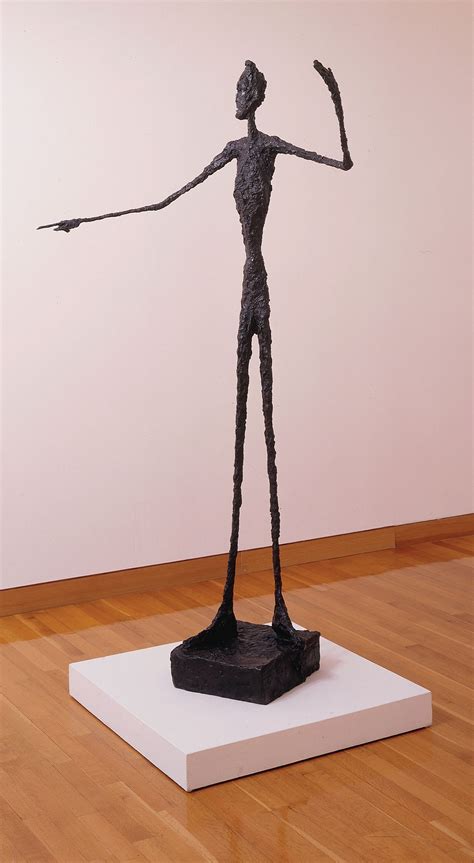 Postwar Expressionism~ Alberto Giacometti Man Pointing No 5 Or 6