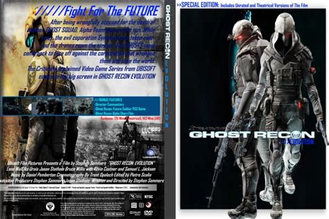 Ghost Recon Evolution Movies Box Art Cover By Lonewulfstudios