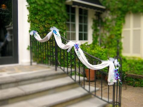 Wedding Decoration For Banisters Simple Banister Decoration For