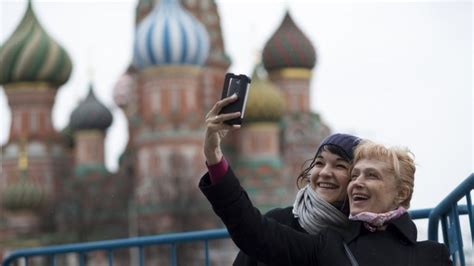 Russia Safe Selfie Campaign Launched By Government Bbc News