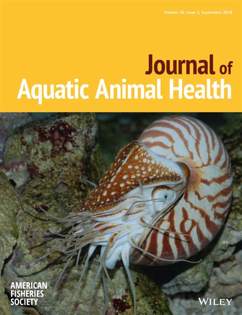 Journal Of Aquatic Animal Health Vol 30 No 3