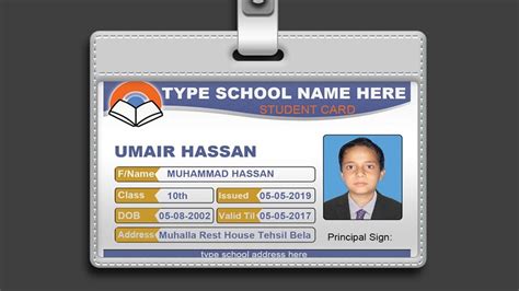 Government Employee Id Card Design Yeppe Throughout High