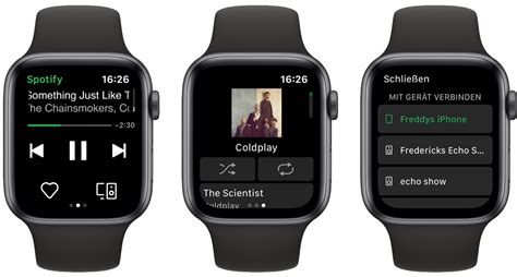 The spotify app for apple watch lets you stream spotify directly from your wrist (spotify premium and apple watch series 3 or later required), use besides that, it's decent enough as a music app. Spotify auf der Apple Watch: Mit Siri jetzt Musik ...