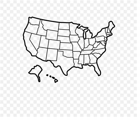 Blank World Map With Us States